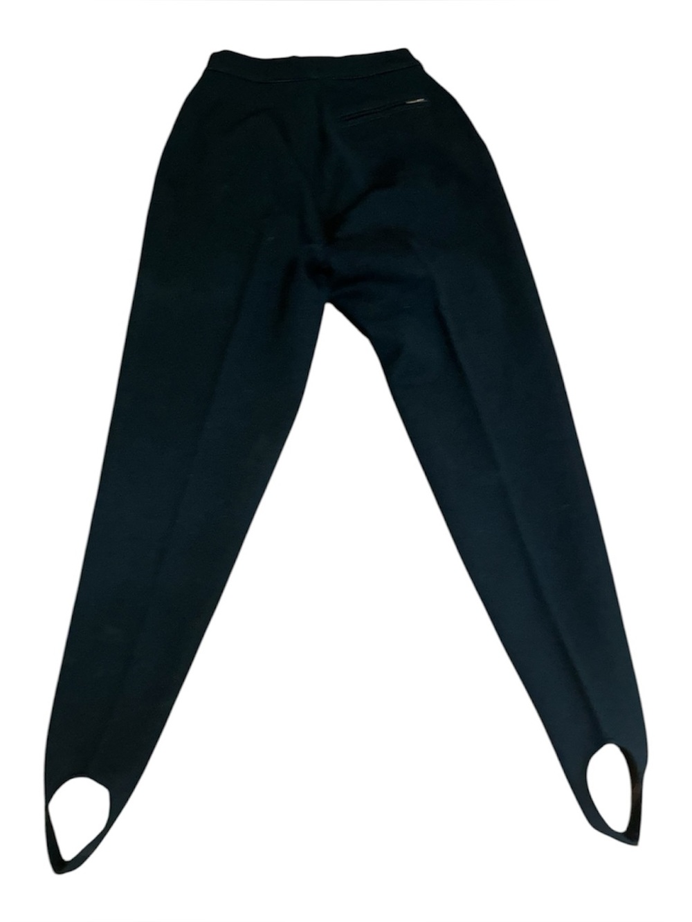 COLMAR Black Kids Stirrup Leggings with Back Zip Pocket